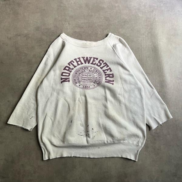 50'S NORTH WESTERN UNIVERSITY Water Print Dameged ...