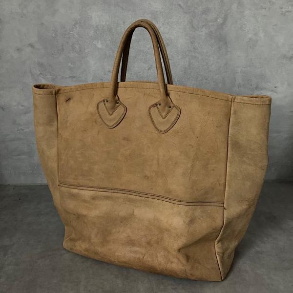 80's L.L BEAN Leather Carryall Bag 80年代　エルエルビーン　レザ...