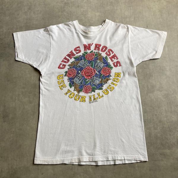 90's GUNS N' ROSES USE YOUR ILLUSION T-shirts 90年代...