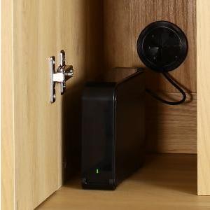 テレビ台 北欧 Wii コード 配線 ルーター...の詳細画像4