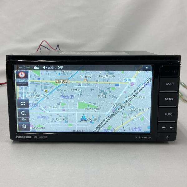 パナソニック CN-HA02WD 2022年02月版 ストラーダ 7V型ワイド【28615】