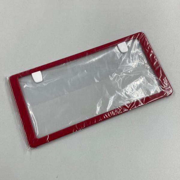 【新品・現品限り】ナビ男くん「ナンバースモーラーIII」前後セット MINI 851 チリレッド ナ...