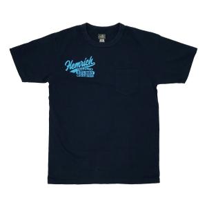 GUNZ 半袖 Tシャツ HEMRICH BEER プリント -443G051-｜navyblue