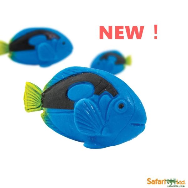 サファリ　ミニ　フィギュア　ナンヨウハギ　12p　100231　熱帯魚　魚　レプリカ