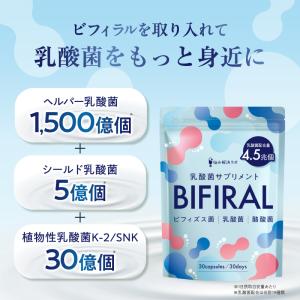 【生きた乳酸菌 酪酸菌 配合】 ビフィラル 乳...の詳細画像4