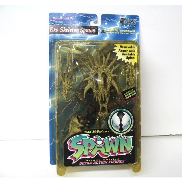 【OLD】トッドマクファーレン スポーン シリーズ4 エクゾスケルトン スポーン ブラック バージョ...