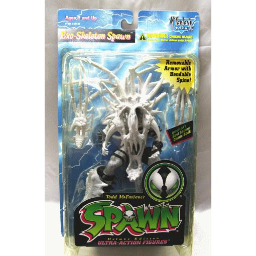 【超お得OLD】トッドマクファーレン スポーン シリーズ4 エクゾスケルトン スポーン 白