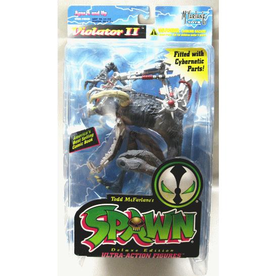 訳あり トッドマクファーレン スポーンシリーズ4 バイオレーターII サイバーバイオレーター