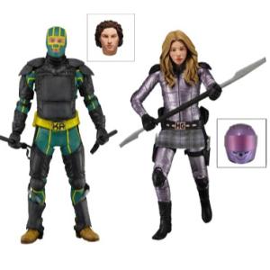 US版 NECA キックアス2 シリーズ2 アクションフィギュア 2種セット キックアス ヒットガー...