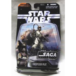 スターウォーズ ハズブロ社 SAGA ファイアースピーダーパイロット ホログラムフィギュア付き（SW...