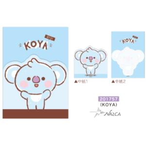 BT21 メモ ダイカットミニメモ メモパッド...の詳細画像4