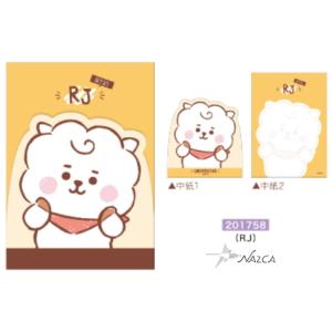BT21 メモ ダイカットミニメモ メモパッド...の詳細画像5