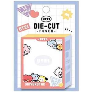 BT21 付箋 ふせん ダイカットふせん(UF...の詳細画像2