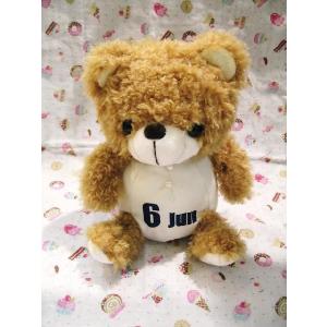 バースデー メモリアル ベアー ヌイグルミ BEAR'S365 ぬいぐるみ『6月