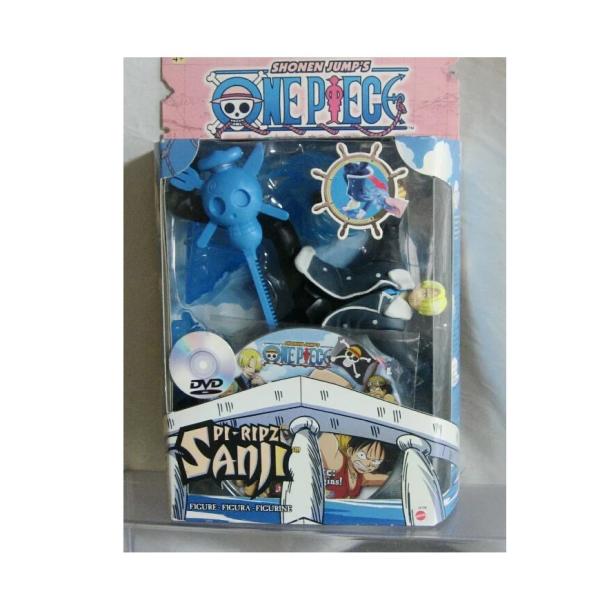 US版 マテル SHONEN JUMP ONE PIECE ワンピースフィギュア DVD付き(BX-...