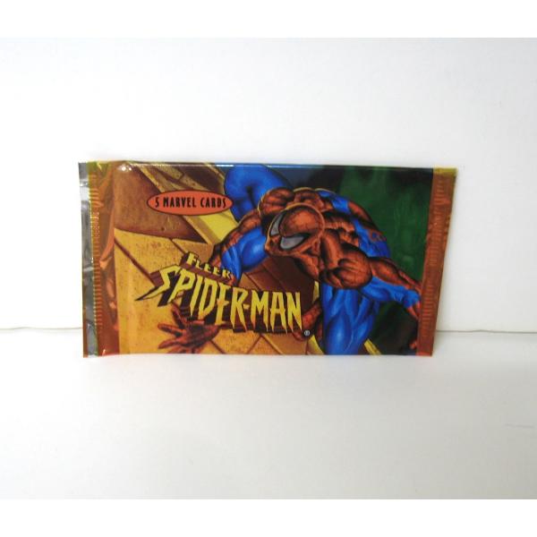 US版 スパイダーマン FLEER カード マーベルカード 5枚入り パック