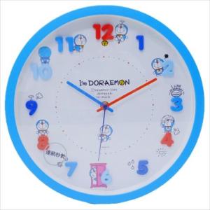 ドラえもん 時計 壁掛け時計 アイコンウォールクロック 訳有アルカリ電池サービス ドラエモン アナログ表示