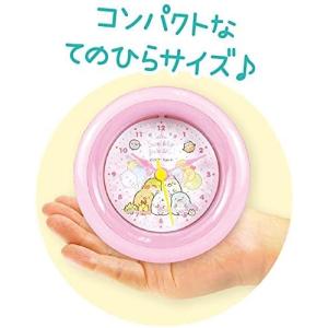 すみっコぐらし 時計 目覚まし時計 ラウンドア...の詳細画像3