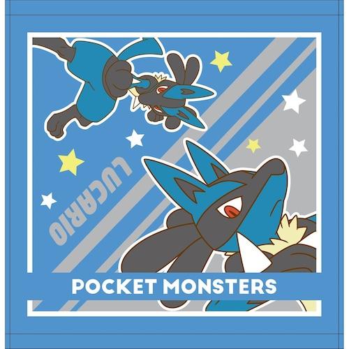 ポケットモンスター タオル ハンドタオル【ルカリオ】メール便なら４枚まで￥240で全国へ(任天堂 ウ...