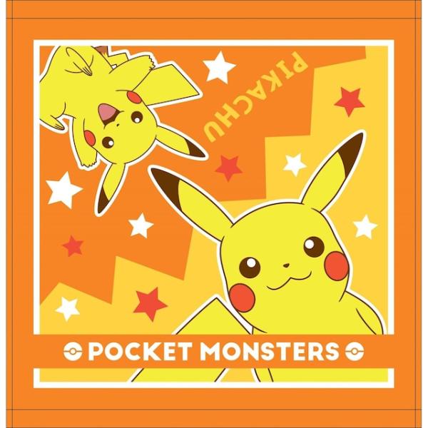 ポケットモンスター ポケモン タオル ハンドタオル【ピカチュウ】メール便なら４枚まで￥240で全国へ...