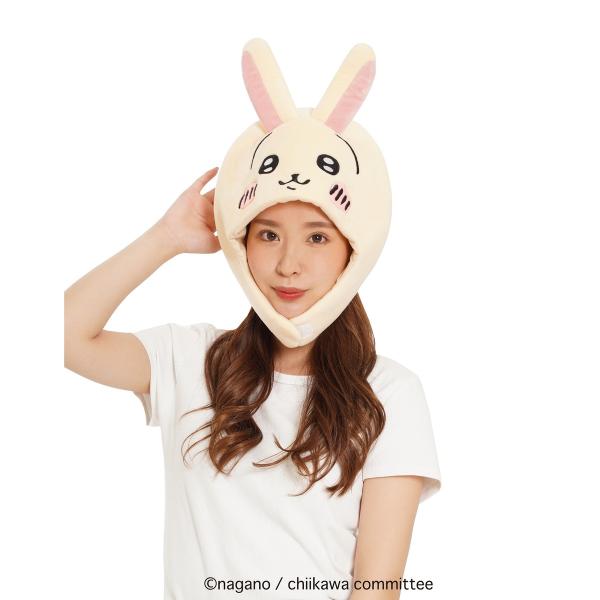ちいかわ 着ぐるみ帽子 仮装 コスプレ かぶりもの うさぎ　メール便なら350円で全国へ　グッズ 通...