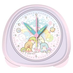 すみっコぐらし 時計 目覚まし時計 ライト付きおにぎりアラームクロック
