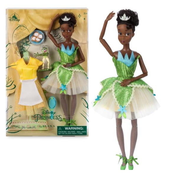US版 ディズニーストア プリンセスと魔法のキス ティアナ  バレエ ドール（人形 女の子 プリンセ...