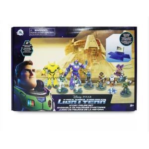 US ディズニーストア 公式 カールじいさんの空飛ぶ家 9P フィギュア