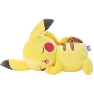 ポケモン すやすやフレンド ぬいぐるみ M ピカチュウ　タカラトミーアーツ  グッズ 通販 スヤスヤ フレンズ ヌイグルミ 任天堂 ポケットモンスター プレゼント｜nazca