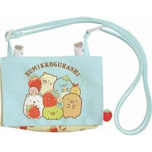 すみっコぐらし マルチポケットポーチ メール便ok ハンカチポーチ 収納ポーチ 移動ポーチ ポケット バックインバック ポシェット 新入学 すみっこ 女の子