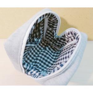 定形外なら 240で全国へ Snoopy スヌーピー おにぎりポーチ 刺繍 Wh Gy ねそべりスヌーピー スエット地 Spb 870 雑貨 小物入れ グッズ 超定番 収納 グレー