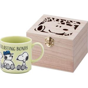 SNOOPY（スヌーピー） マグカップ マグセット 日本製 木箱入り