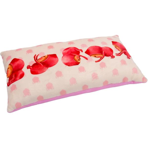 こびとづかん 枕 ピロー かくれももじり でんぐり返し　ふわとろ クッション まくら　こびとずかん ...