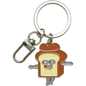 パンどろぼう キーホルダー　メール便なら何個でも220円で全国へ　ぱんどろぼう メタルキーリング ど...