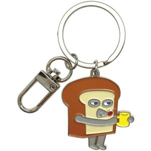 パンどろぼう キーホルダー　メール便なら何個でも220円で全国へ　ぱんどろぼう メタルキーリング お...