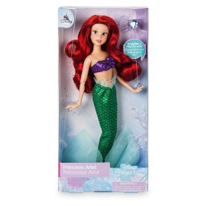 輝い Us版 ディズニー アリエル クラシック ドール 人形 女の子 人魚 リトルマーメイド プリンセス