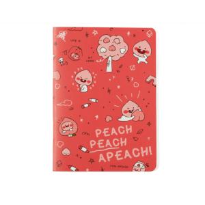 メール便で送料無料 カカオフレンズ リトル スケッチブック ミニ ノート アピーチ 韓国 割り引き メモ ノートブック もも 手帳 ピーチ グッズ 文房具