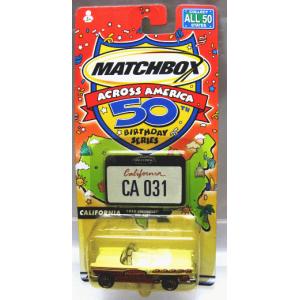 【ALL 50】MATCHBOX COLLECT ALL 50 STATES★CALIFORNIA 1955 CHEVROLET BEL AIR｜nazca