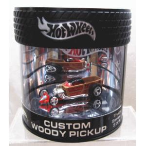US版 ホットウィール 2005 限定 コレクティブルDX 1/64 カスタム ウッデイ ピックアッ...