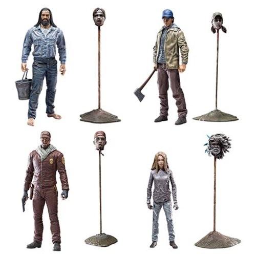 US版  ウォーキングデッド　コミック　シリーズ5 アクションフィギュア　4種セット