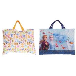ディズニー プーさん アナと雪の女王 キルトレッスンバッグ 定形外なら350円で全国へ バック 手提げ 値引き 入学 アナユキ エルサ 入園 靴袋 上履き入れ