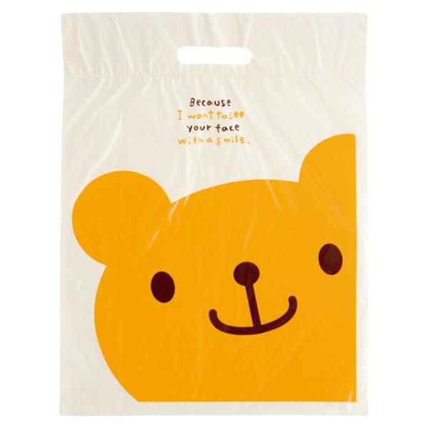 ギフトバッグ　Lサイズ　PE袋　ウサクマ ショッパーお買い物バッグ うさくま ラッピング 袋 買い物...