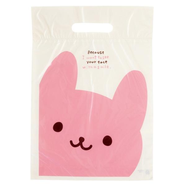 ギフトバッグ Mサイズ PE袋　ウサクマ ショッパーお買い物バッグ うさくま ラッピング 袋 買い物...