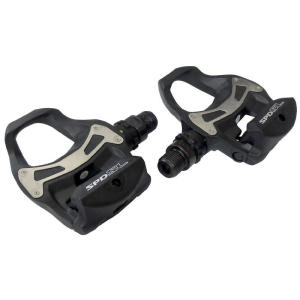 自転車用ペダル ブラック シマノ(SHIMANO) ペダル(SPD-SL) PD-R550-L ロー...