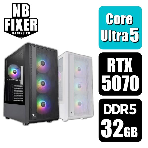 ゲーミングPC Core Ultra 5 225F / RTX5070 / メモリ32GB / SS...