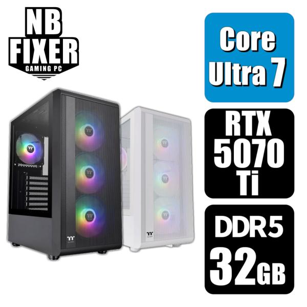 ゲーミングPC Core Ultra 7 265KF / RTX5070Ti / メモリ32GB /...