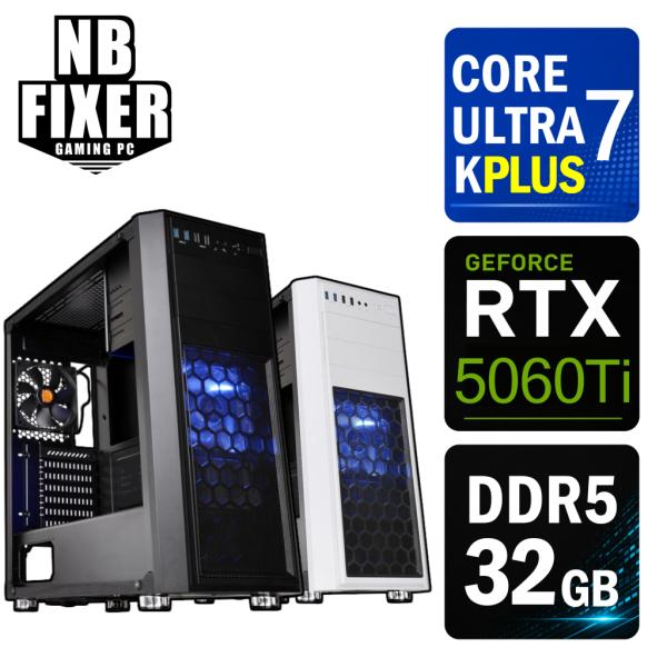 ゲーミングPC Core Ultra 7 270K Plus / RTX5060Ti / メモリ32...