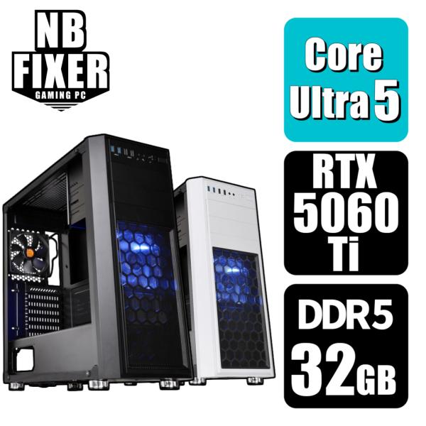 ゲーミングPC Core Ultra 5 225F / RTX5060Ti / メモリ32GB / ...