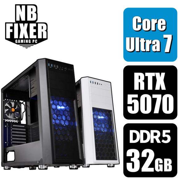 ゲーミングPC Core Ultra 7 265KF / RTX5070 / メモリ32GB / S...
