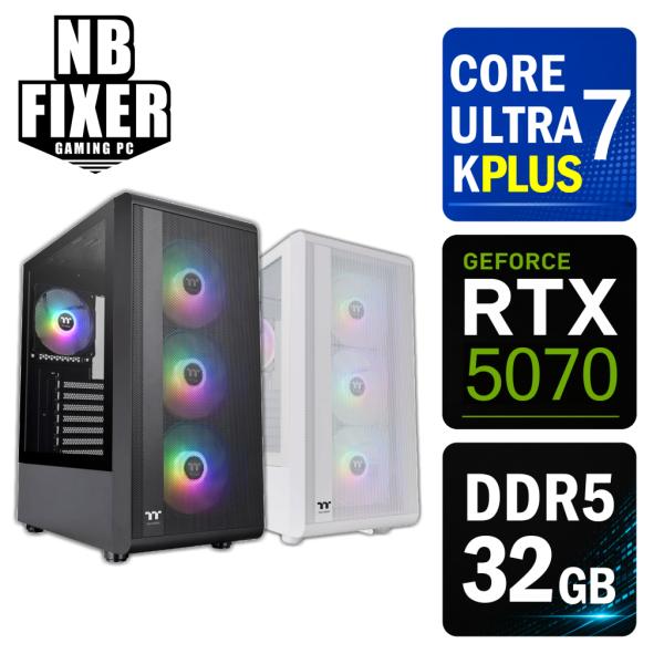 ゲーミングPC Core Ultra 7 270K Plus / RTX5070 / メモリ32GB...